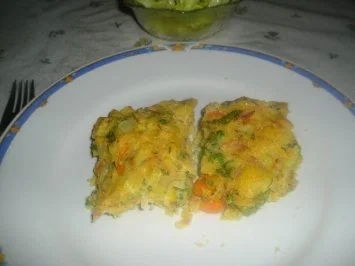 Rezept: DIABETIKER: Pikanter Polentaauflauf DIABETIKER: Pikanter Polentaauflauf - Rezept