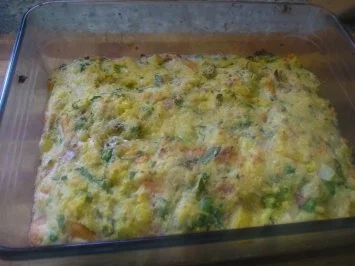 Rezept: DIABETIKER: Pikanter Polentaauflauf Bild Nr. 4 DIABETIKER: Pikanter Polentaauflauf - Rezept - Bild Nr. 4