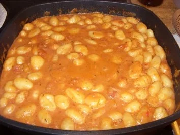 D1: Gnocci mit Tomatensauce al forno - Rezept - Bild Nr. 3