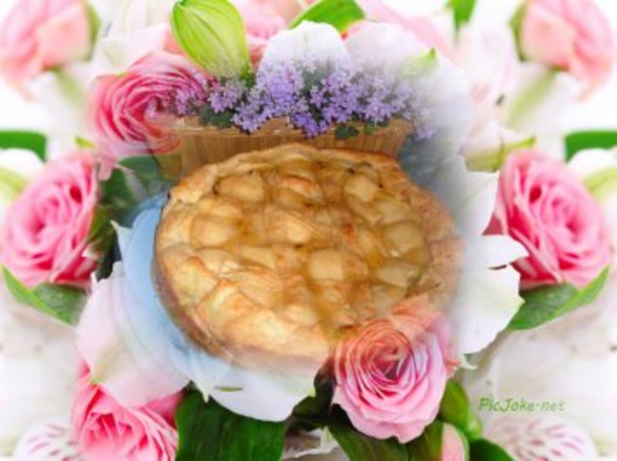 Bilder für Kuchen : Blätterteig - Birnenkuchen - Rezept