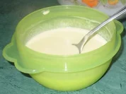 Dessert/Sauce - Schnelle Vanillesahnesoße - Rezept