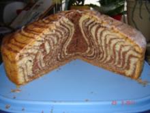 Kuchen + Torten : Zebrakuchen - Rezept