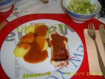 Putenbrust im Speckmantel - Rezept