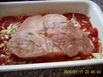 Putenbrust im Speckmantel - Rezept - Bild Nr. 3