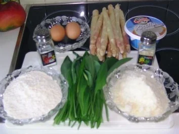 Gebratener Spargel mit Bärluch-Gnocci - Rezept - Bild Nr. 2