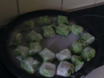 Gebratener Spargel mit Bärluch-Gnocci - Rezept - Bild Nr. 3