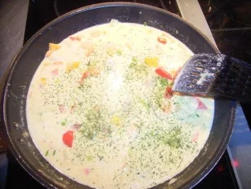 Mein Geschnetzeltes vom Huhn mit viel Gemüse - Rezept - Bild Nr. 8