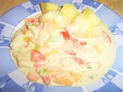 Mein Geschnetzeltes vom Huhn mit viel Gemüse - Rezept