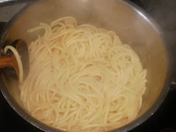 Rezept: Wildlachs auf Nudeln Bild Nr. 8 Wildlachs auf Nudeln - Rezept - Bild Nr. 8