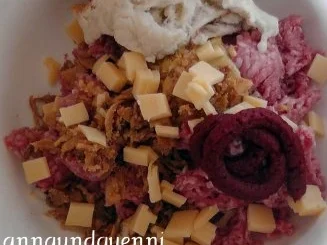 Rezept: Frikadellen mit Käse Bild Nr. 2 Frikadellen mit Käse - Rezept - Bild Nr. 2