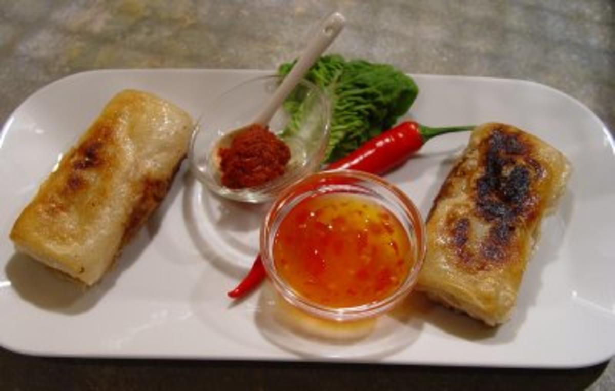 Knusprige Frühlingsrollen - Rezept mit Bild - kochbar.de