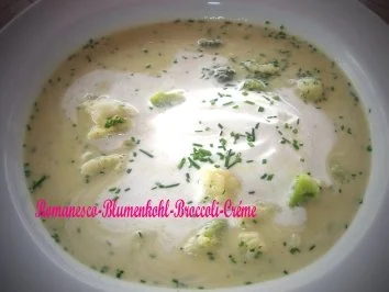 Romanesco - Blumenkohl - Broccoli - Créme - Rezept