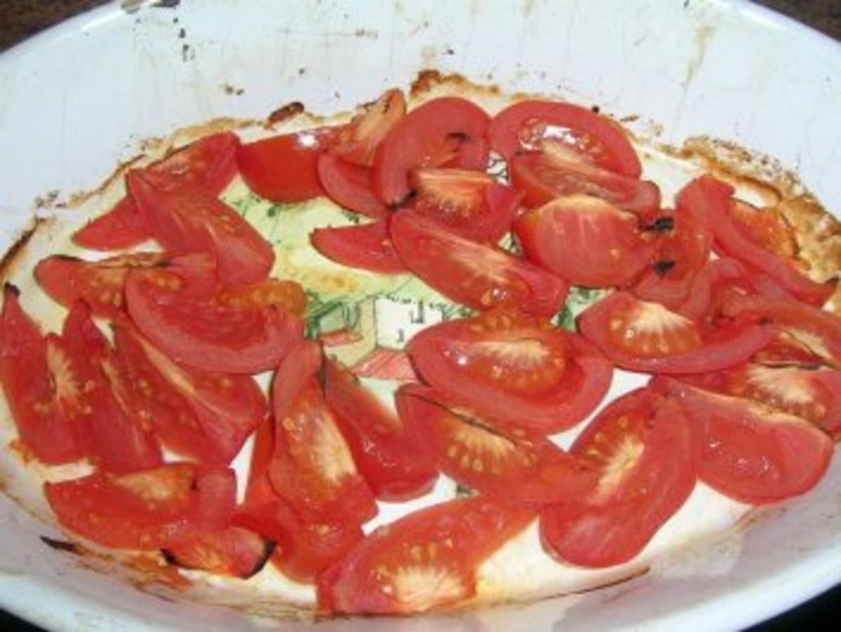 Tomatensalat italienisch  - z.B. als Beilage zu meinen Meeresfrüchte-Cannelloni - Rezept - Bild Nr. 4