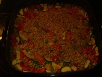 Pfannnengerichte: Pfannengemüse mit Nudeln - Rezept - Bild Nr. 5