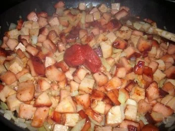 Rezept: Deftige Sauerkrautpfanne Bild Nr. 4 Deftige Sauerkrautpfanne - Rezept - Bild Nr. 4