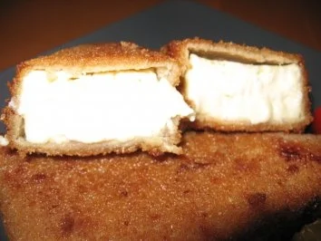 Backfeta mit Gemüse-Grillspießchen und Bärlauchdipp - Rezept - Bild Nr. 4