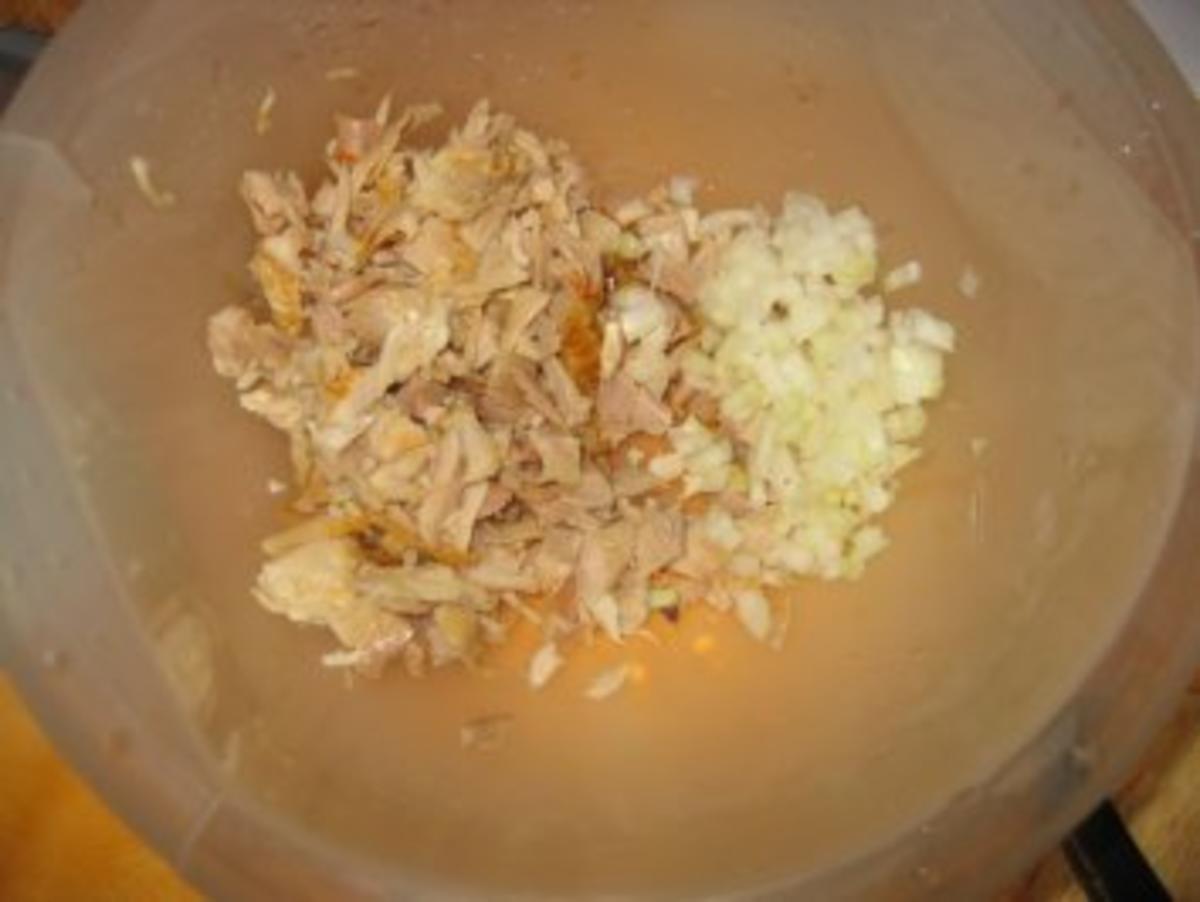 Gefüllte Champignons mit Hühnerfleisch - Rezept - Bild Nr. 2