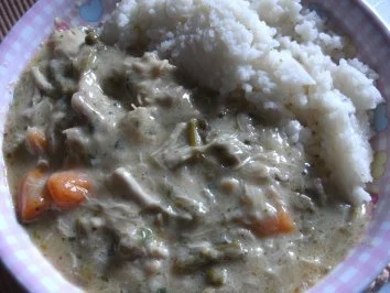 Hühnerfrikassee - Rezept