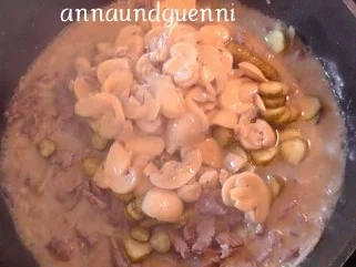 Rezept: Boeuf Stroganoff Bild Nr. 7 Boeuf Stroganoff - Rezept - Bild Nr. 7