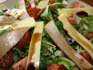 schneller Salatteller - Rezept