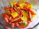 Tomaten-Orangen-Salat  ... - Rezept