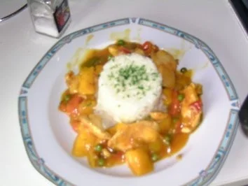 Hähnchenbrustfilet in Mangososse - Rezept