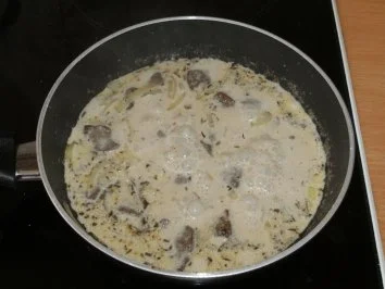 Fleisch: Leber mit Estragonsauce - Rezept - Bild Nr. 2