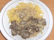 Fleisch: Leber mit Estragonsauce - Rezept