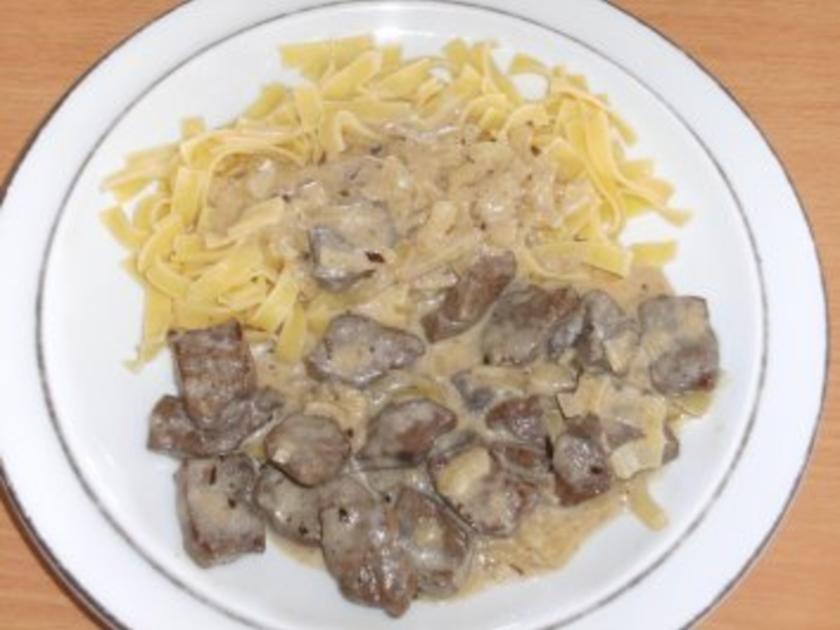 Fleisch: Leber mit Estragonsauce - einfach - von goach
