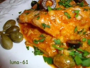 BRANZINO ALLA SARDA - Wolfsbarsch sardische Art - Rezept - Bild Nr. 12