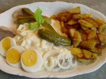 Rezept: Matjes „Hausmannsart“ Matjes „Hausmannsart“ - Rezept