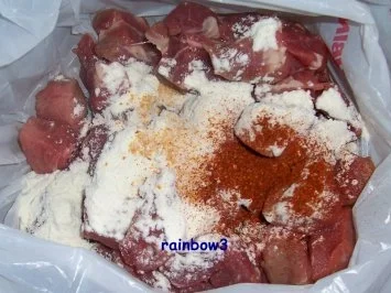 Kochen: Schweine-Gulasch aus dem Backofen - Rezept - Bild Nr. 3