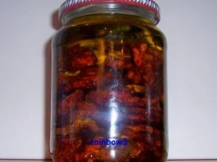 Gewürz: Getrocknete Tomaten in Olivenöl - Rezept
