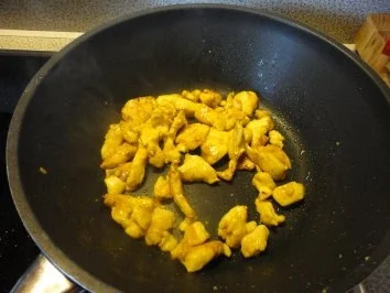 Rezept: Bananen Hühnchen "Fernost" Bild Nr. 5 Bananen Hühnchen "Fernost" - Rezept - Bild Nr. 5