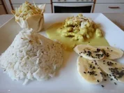 Bananen Hühnchen "Fernost" - Rezept