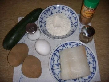 Rezept: Skrei-Loin (Winterkabeljau) in Kartoffel-Zucchini-Hülle Bild Nr. 2 Skrei-Loin (Winterkabeljau) in Kartoffel-Zucchini-Hülle - Rezept - Bild Nr. 2