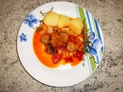 Gemüse-Wurst-Resterpfanne - Rezept