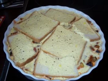 Auberginensauce überbacken - Rezept