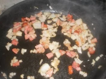 Rezept: Rührei ~ Pellkartoffeln ~ Gurkensalat Bild Nr. 4 Rührei ~ Pellkartoffeln ~ Gurkensalat - Rezept - Bild Nr. 4