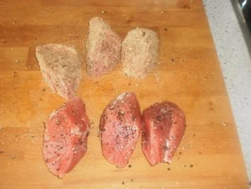 Schweinfilets ~ Broccoli ~ Salzkartoffeln ~ Gurkensalat - Rezept - Bild Nr. 5