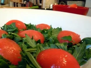 Rosa Entenbrust auf Salat mit Orangenfilets und Croutons - Rezept - Bild Nr. 7