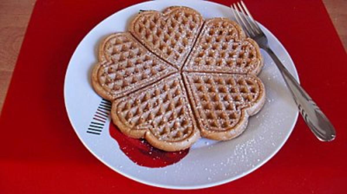 Bilder für Gesunde Soja Vollkorn Waffeln - Rezept