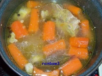 Kochen: Fleischbrühe (vom Schwein) - Rezept - Bild Nr. 4