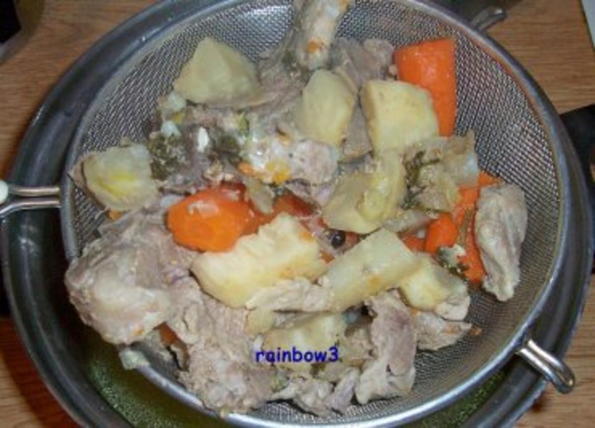 Kochen: Fleischbrühe (vom Schwein) - Rezept - Bild Nr. 5