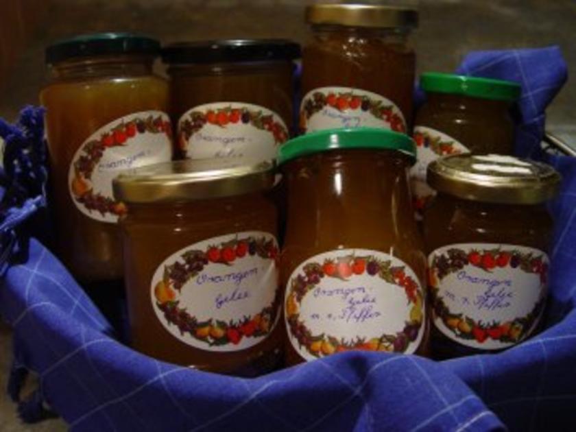 Orangengelee Rezepte