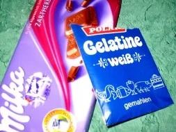 Dessert - Buttermilchgelee mit Schokoraspeln - Rezept - Bild Nr. 3