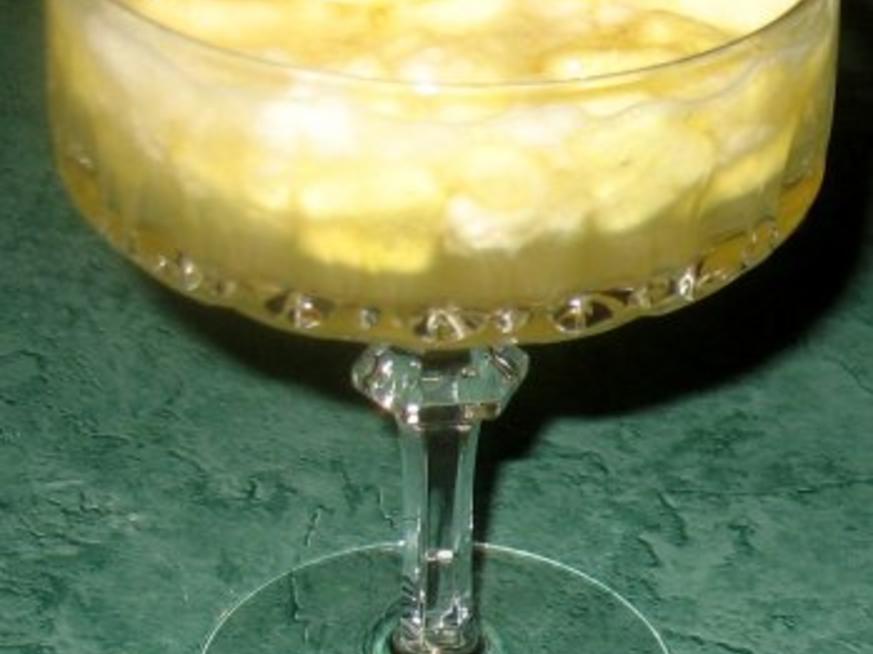 Dessert Apfelgelee an Vanillesahne - schnell &amp; einfach - von chrissi720
