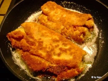 Eierspeisen: Panierte Pfannkuchen " Cordon Bleu " - Rezept - Bild Nr. 5