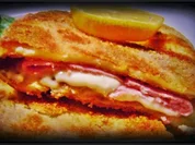 Eierspeisen: Panierte Pfannkuchen " Cordon Bleu " - Rezept