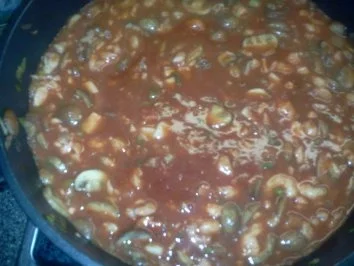 Rezept: Lachs-Champignon-Krabben-Sauce Lachs-Champignon-Krabben-Sauce - Rezept